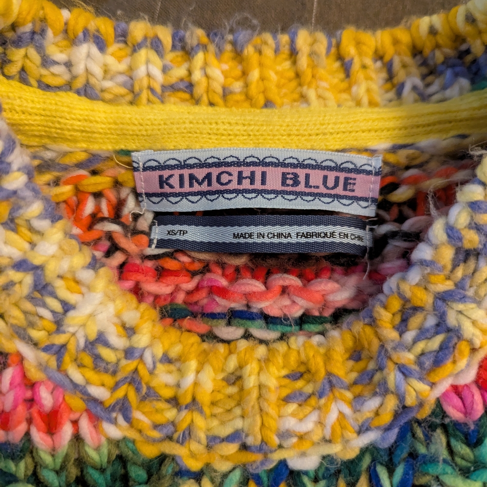 Kimchi Blue Multicolor Knit Sweater - Picture 5 of 7